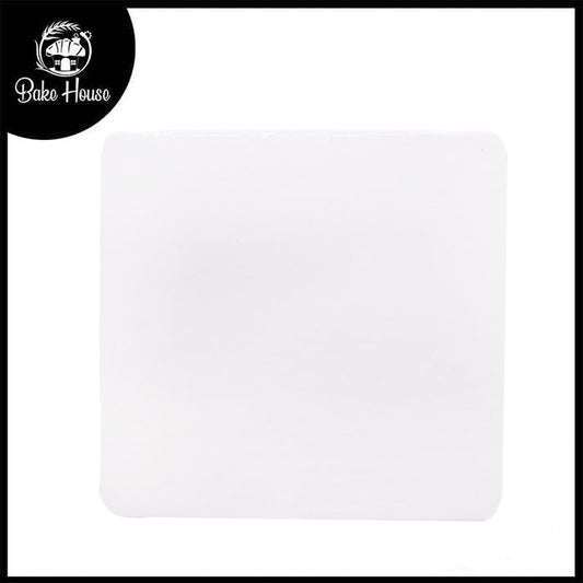 White Square Cake Board 8 x 8  Inch