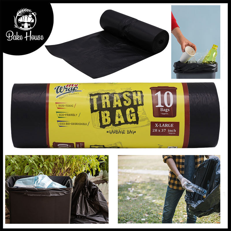 My Wrap Trash Bag 28 X 37 Inch 10 Bags