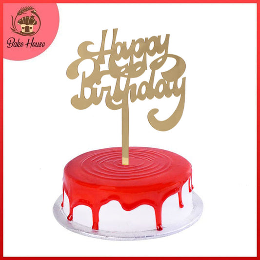 Happy Birthday Cake Topper (Design 53)