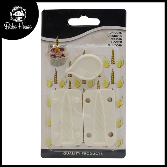Unicorn Cookie Cutter 3Pcs Set