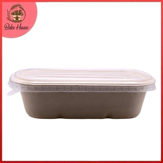 Sugarcane Bagasse Oval Lunch Box 1000ml
