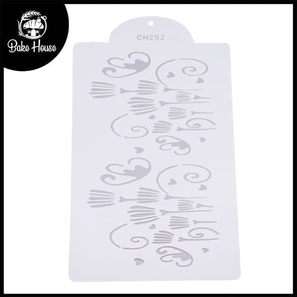 Cake Stencil Size (12) (Design 13)