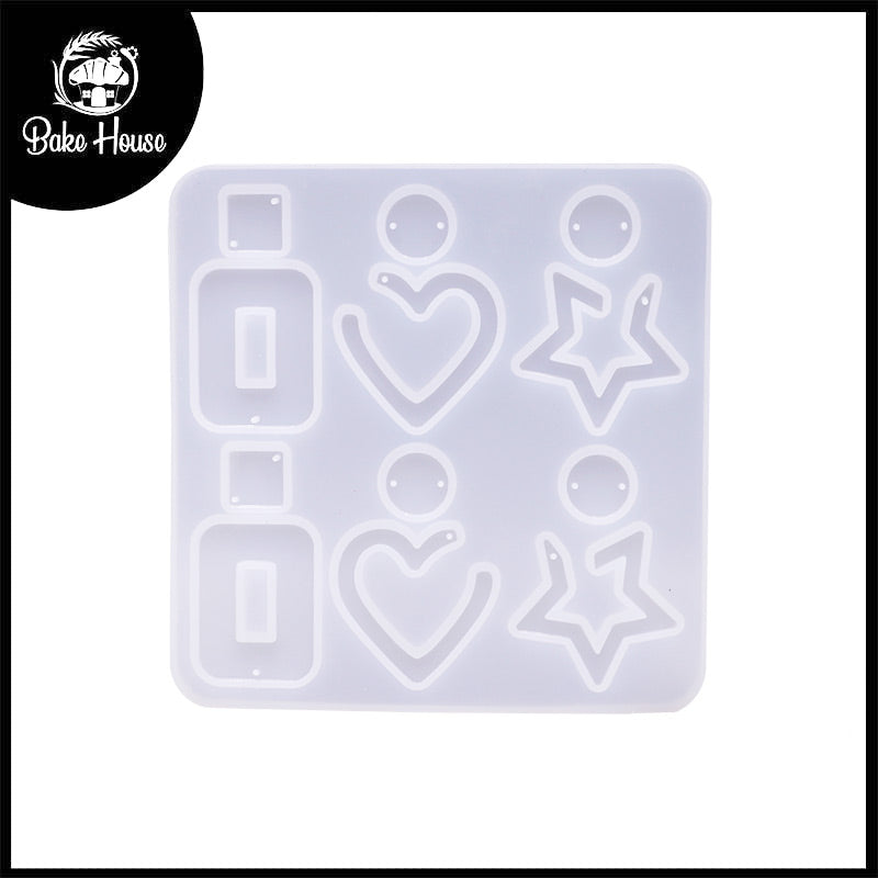 Necklace And Pendant Silicone Chocolate Mold 12 Cavity