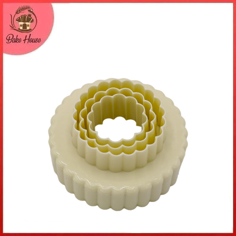 Double Sided Round Patties & Cookie Cutter Plastic 3Pcs Set