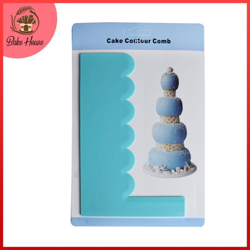 Cake Icing Comb Design 01 Plastic