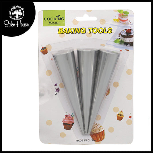 Cream Roll Mold Stainless Steel 3Pcs Set
