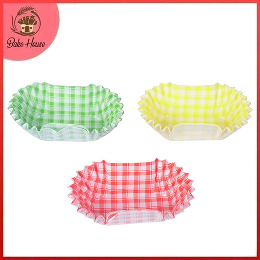 Oval Shape Pastries Liners 21pcs Pack