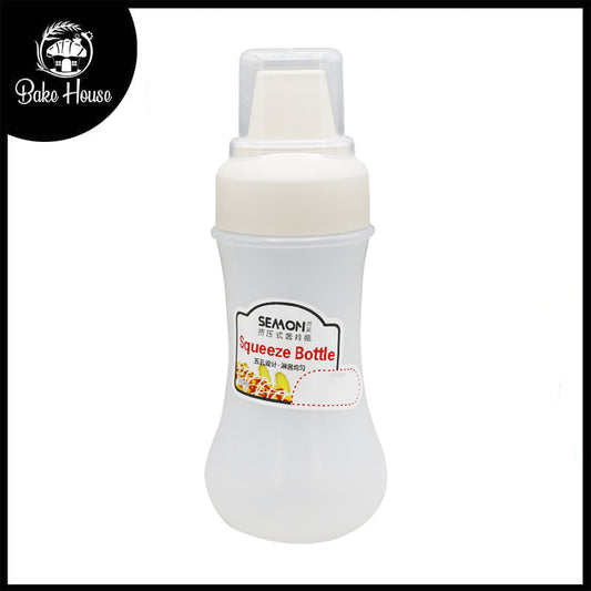 Plastic Squeeze Bottle With Cap 280ml