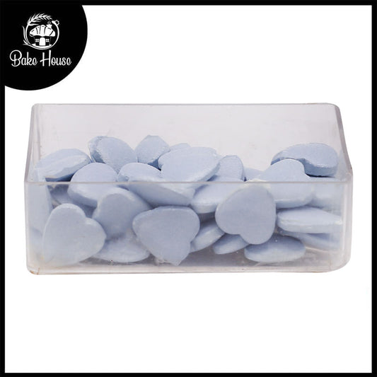 Cool Blue Heart Edible Sprinkle 30g Pack