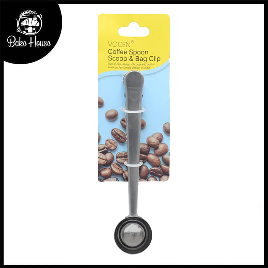 VOCEN Coffee Spoon Scoop & Bag Clip
