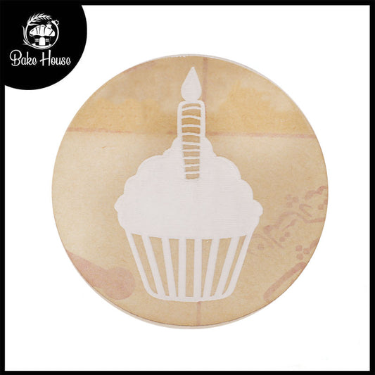 Cupcake Fondant Stamp Plastic