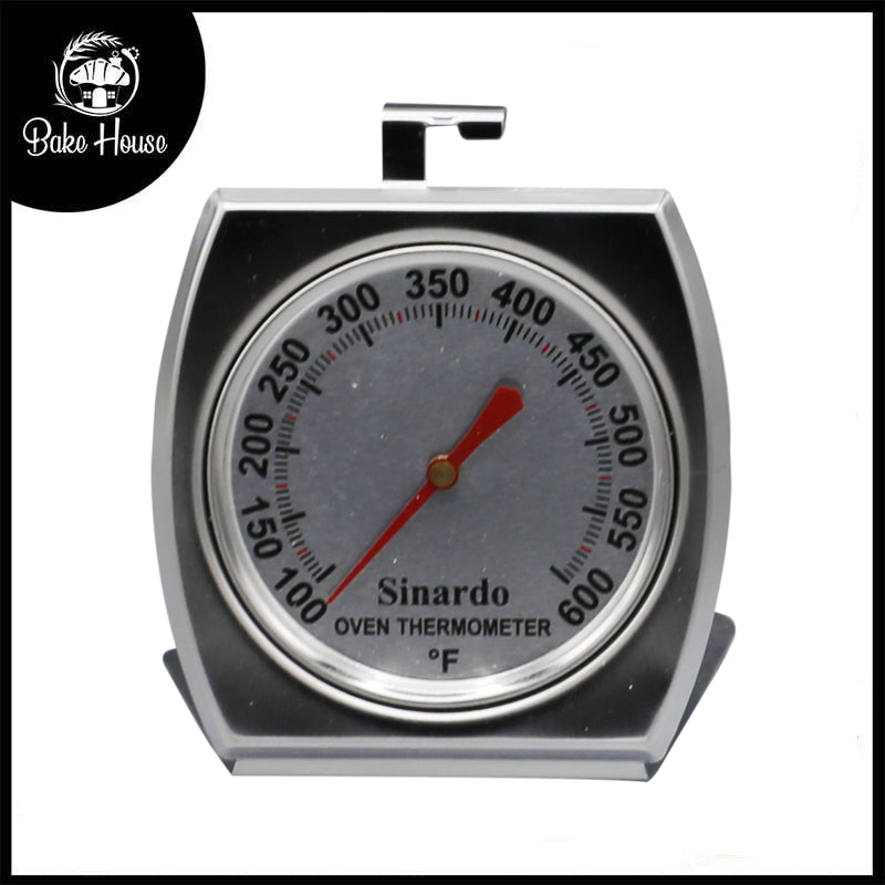 SINARDO Oven Thermometer Stainless Steel (100 to 600 F)