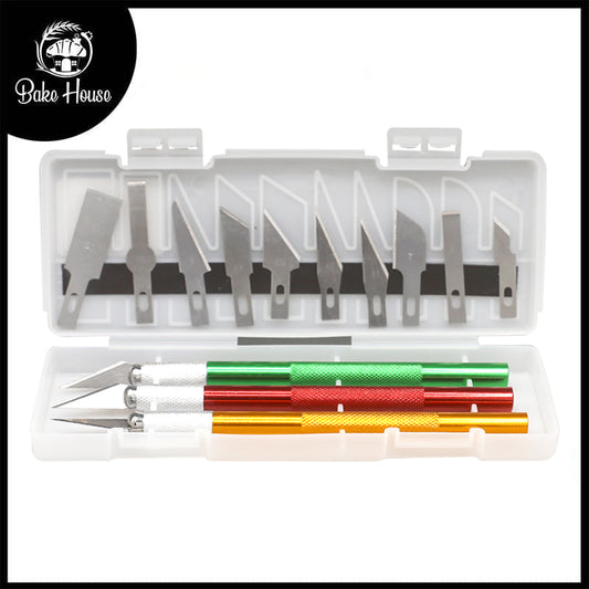 Fondant Modeling Knife Tool 3Pcs Set