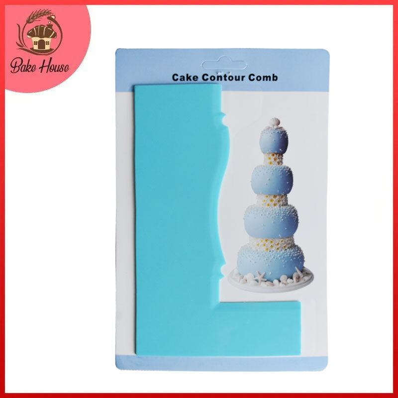 Cake Icing Comb Design 06 Plastic