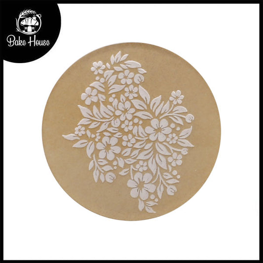 Flowers Fondant Stamp Plastic
