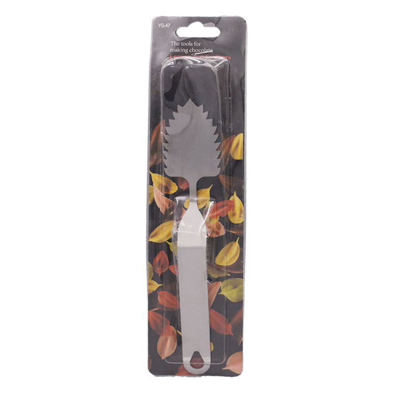 Chocolate Feather Leaf Knife Stainless Steel