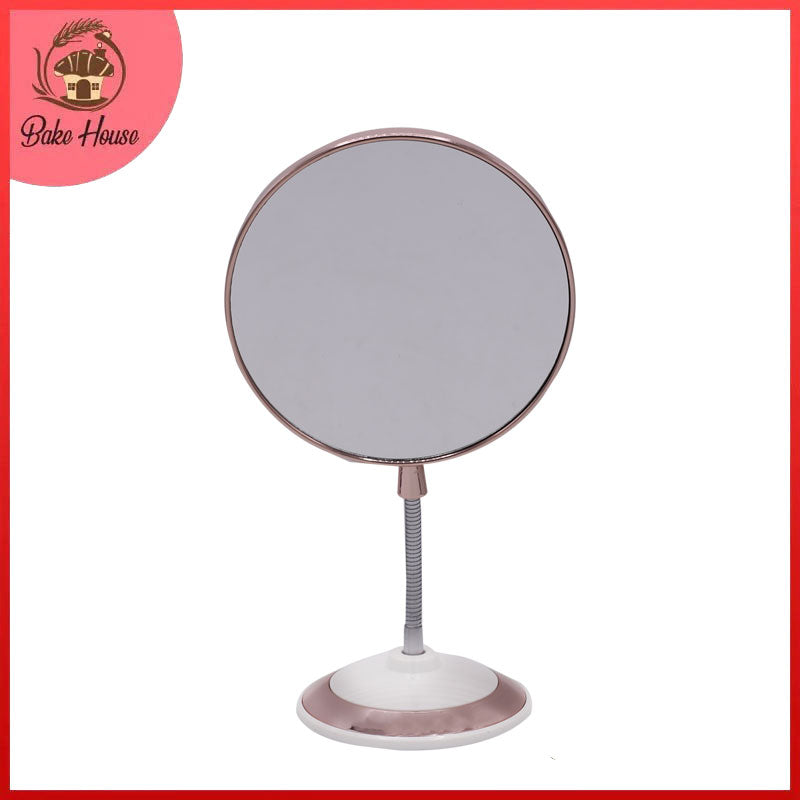 Round Flexible Double Sided Cosmetic Mirror