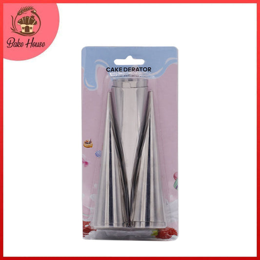 Cream Roll Cones Medium 6Pcs Set Stainless Steel