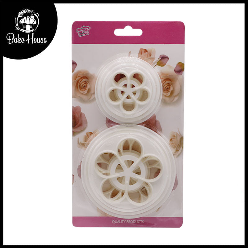 5 Petal Blossom Fondant Cutter 6Pcs Set