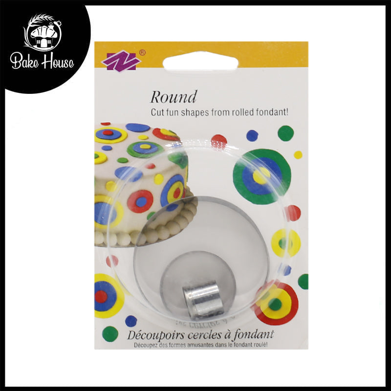Mini Round Cookie Cutter 3Pcs Set