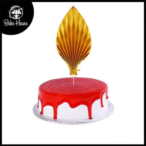 Palm Leave Golden Cake Topper