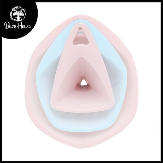 3Pcs Triangle Funnel Set Plastic