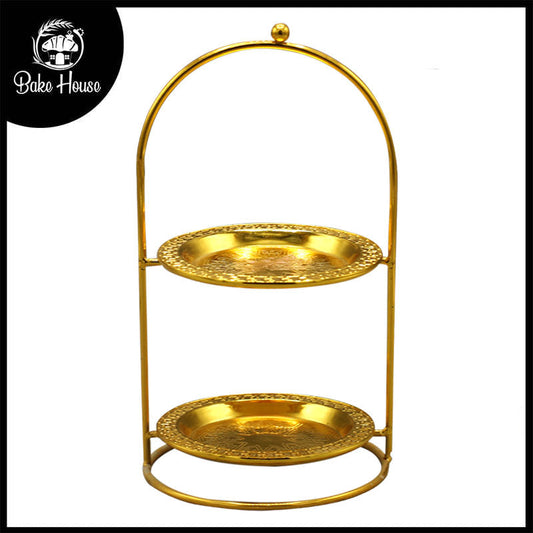 2 Tier Fruit Cake Stand