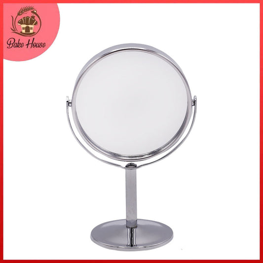 Double Sided Mini Round Mirror