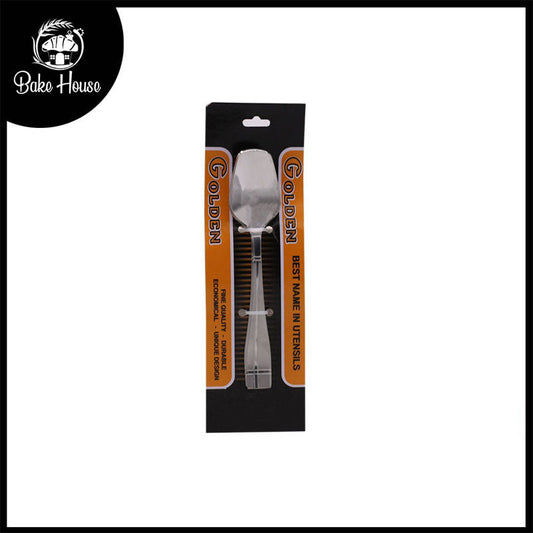 Check Pattern Stainless Steel Tea Spoon 4Pcs Set