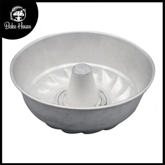 Round Pudding Mold Aluminium 17cm