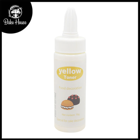 Yellow Toner Food Decoration 70g