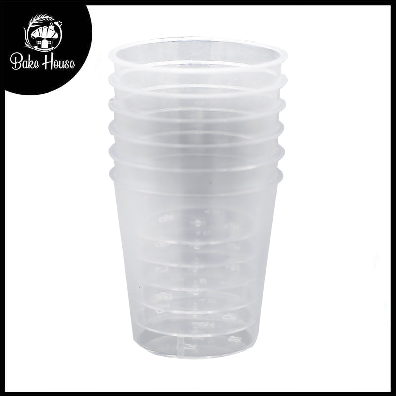 Round Shape Small Short Glass 6 Pcs Set