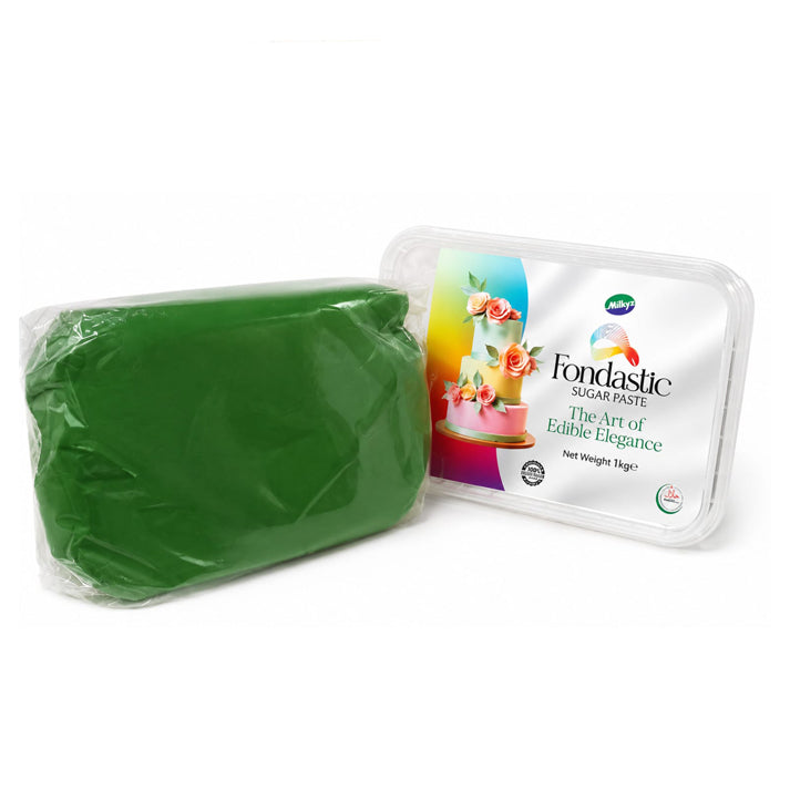 Milkyz Food Fondastic Green Fondant Sugar Paste 1kg