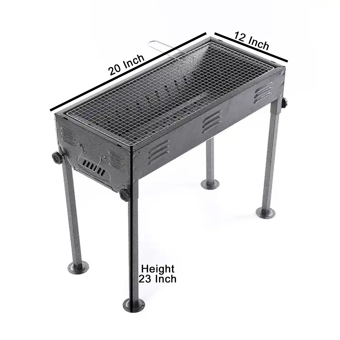 Portable Japanese Barbecue Grill With BBQ Tools