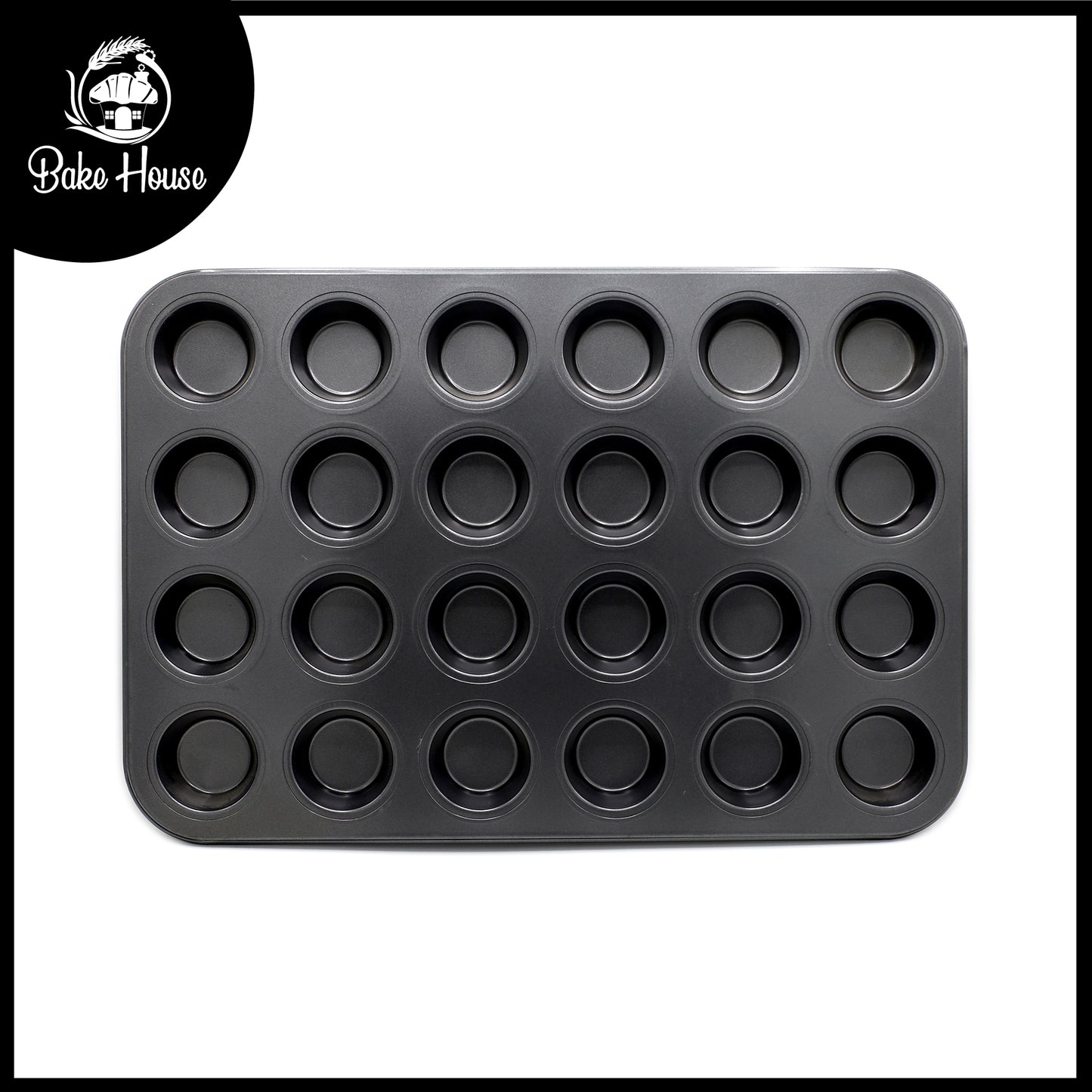 Mini One Bite Muffin Tray Non Stick 24 Cavity