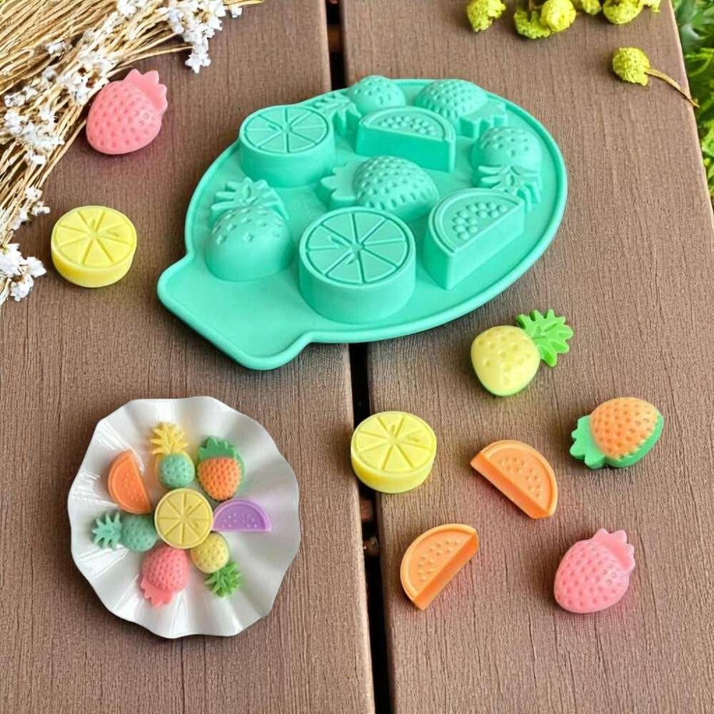 Fruit Slices And Fruit Silicone Mold 9 Cavity