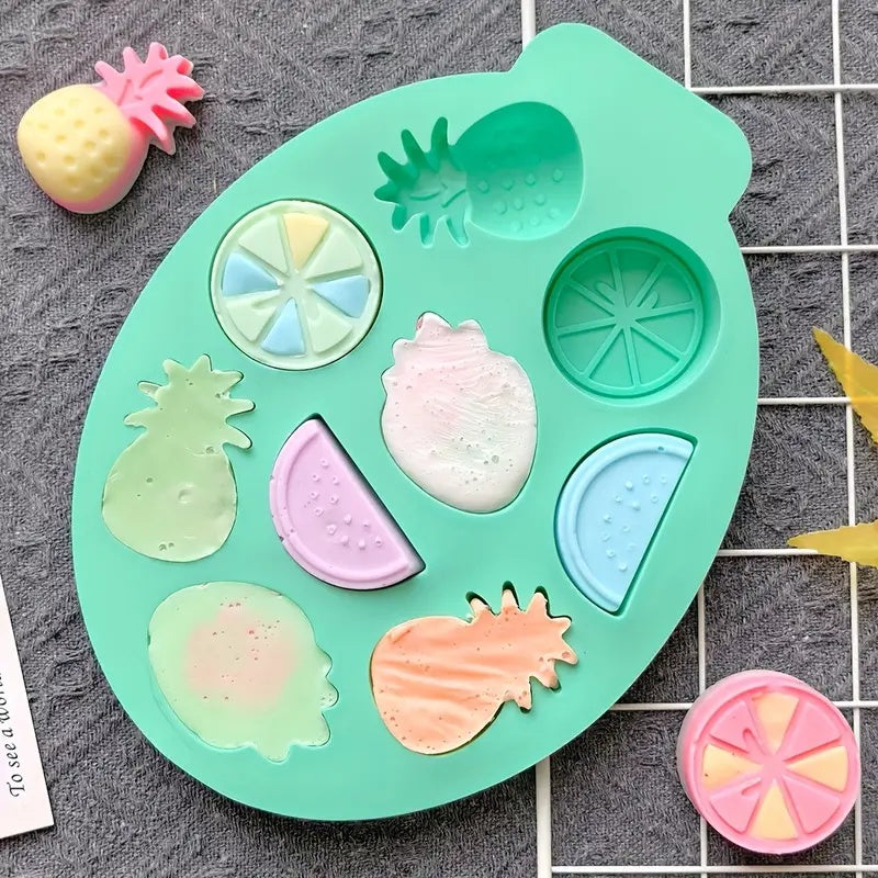 Fruit Slices And Fruit Silicone Mold 9 Cavity