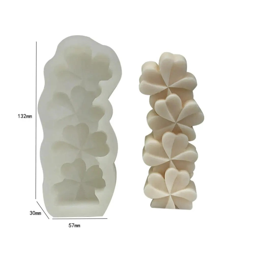 Bunch Of Flower Silicone Candle Mold