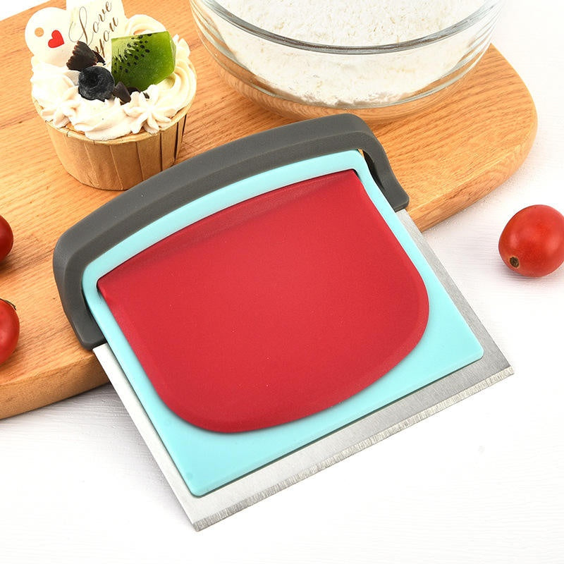 VOCEN 3-In-1 Pastry Scraper Set