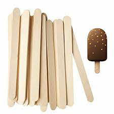 Wood Ice Cream Sticks 35Pcs Pack