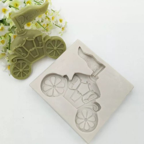 Dream Horse Carriage Silicone Mold