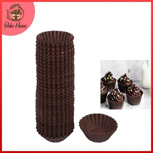 Brown 1000 Pcs Paper Baking Cupcake Muffin Liners, Wrappers 5.5cm