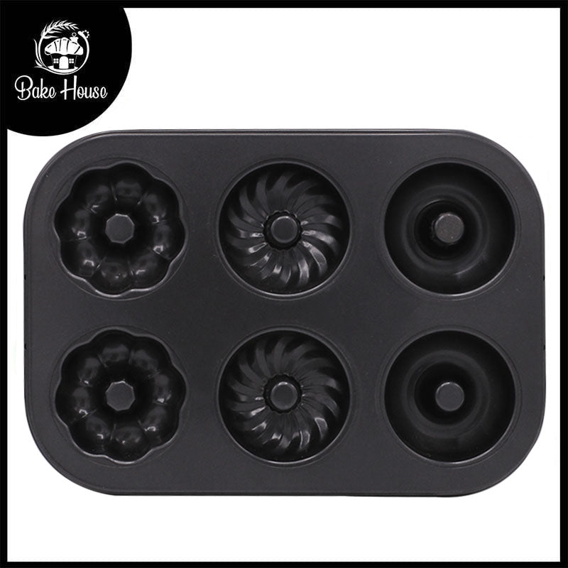 Mix Design Donut Tray Non Stick 6 Cavity