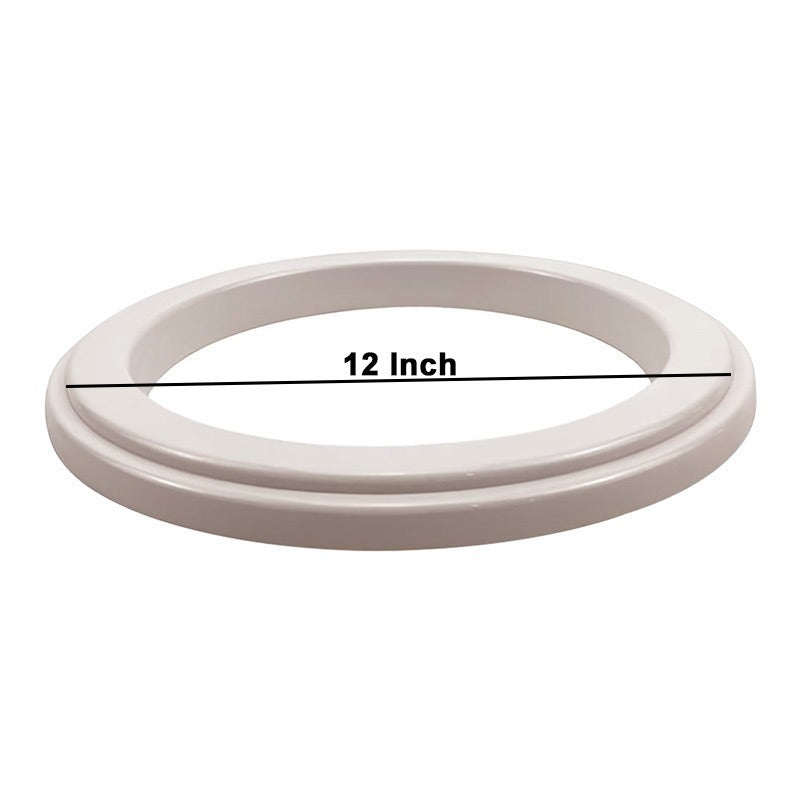 12 Inch Plastic Pizza Pan Ring for Saucing and Stuffing