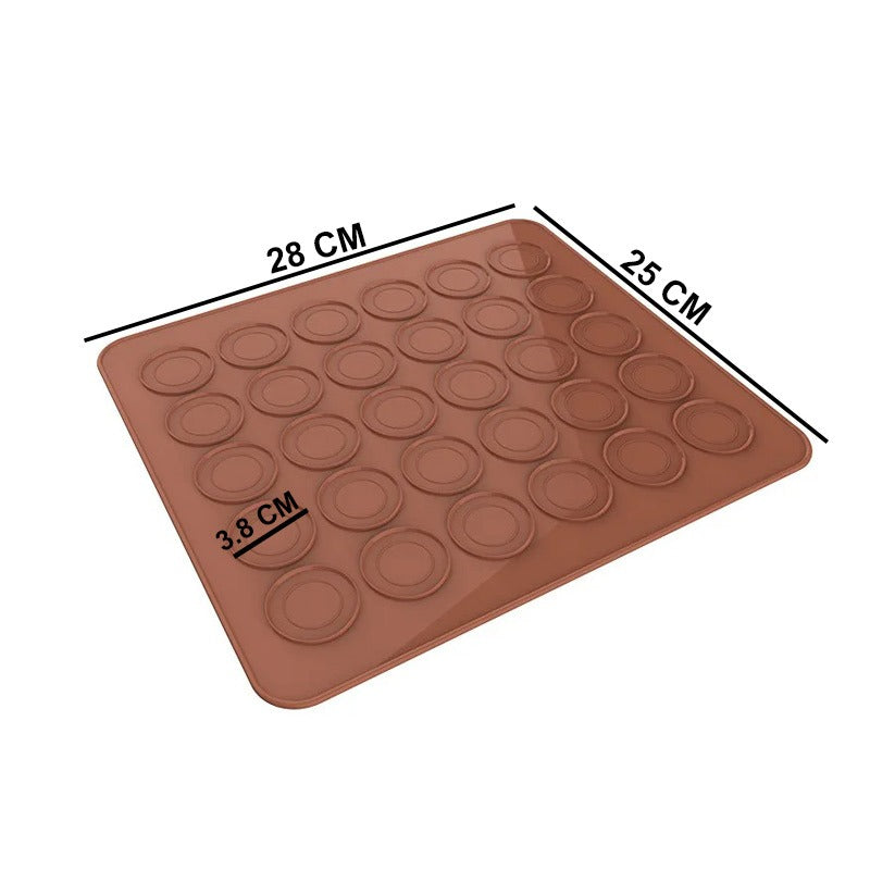 Macaron Baking Mat Silicone 30 Cavity