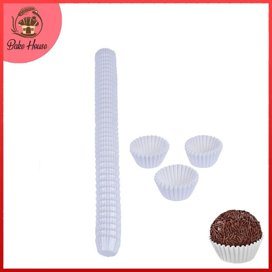 1000 Pcs Mini White Paper Baking Cupcake Muffin Liners & Bonbon Wrappers 3.5cm