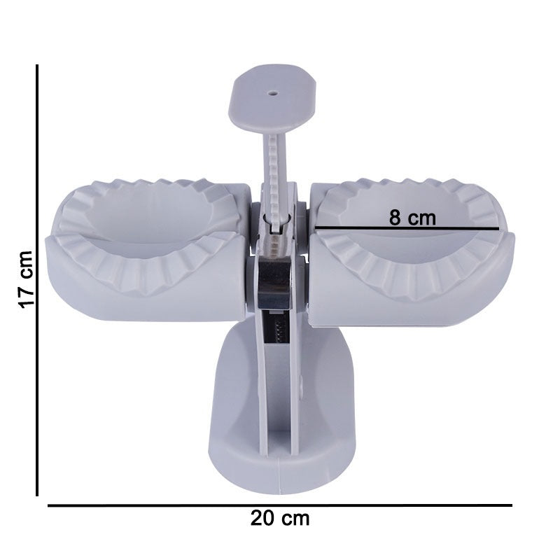 Double Head Hand Press Dumpling Pierogi Folding Mold