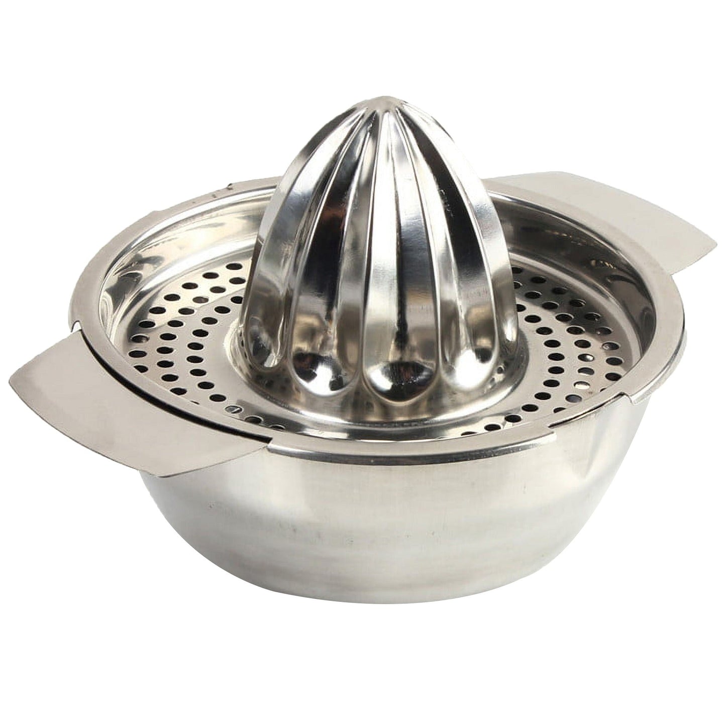 Stainless Steel Lemon Citrus Juice Extrusion Press with Bowl