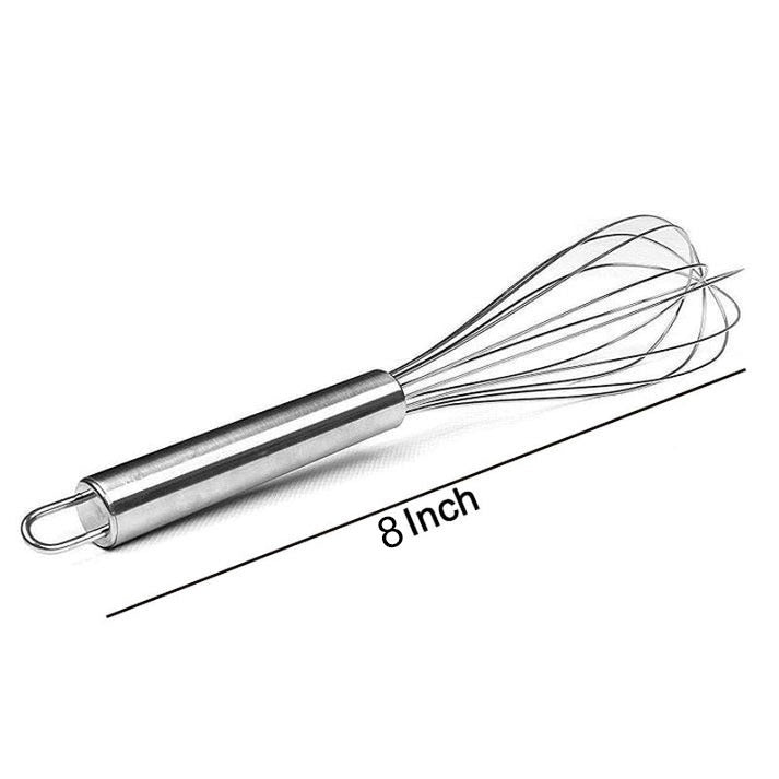 Hand Whisk Stainless Steel 8 Inch