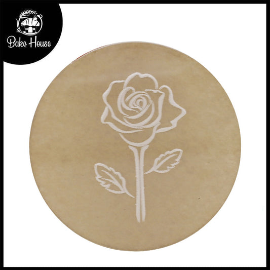 Rose Fondant Stamp Plastic